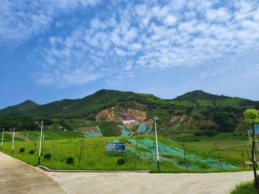 銅山、前山露天采坑復(fù)墾項(xiàng)目完成